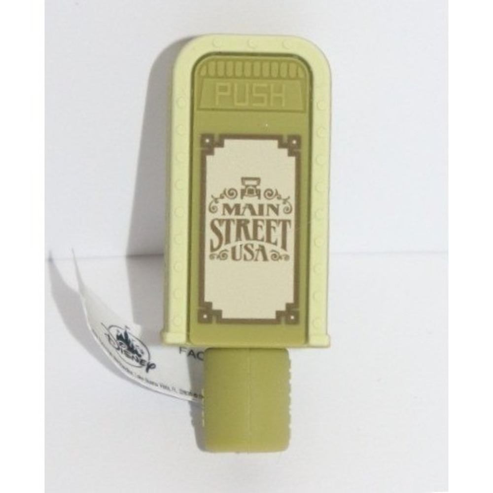 Disney Parks 2025 Green Main St Street USA Trash Can Straw Topper Tumbler NEW
